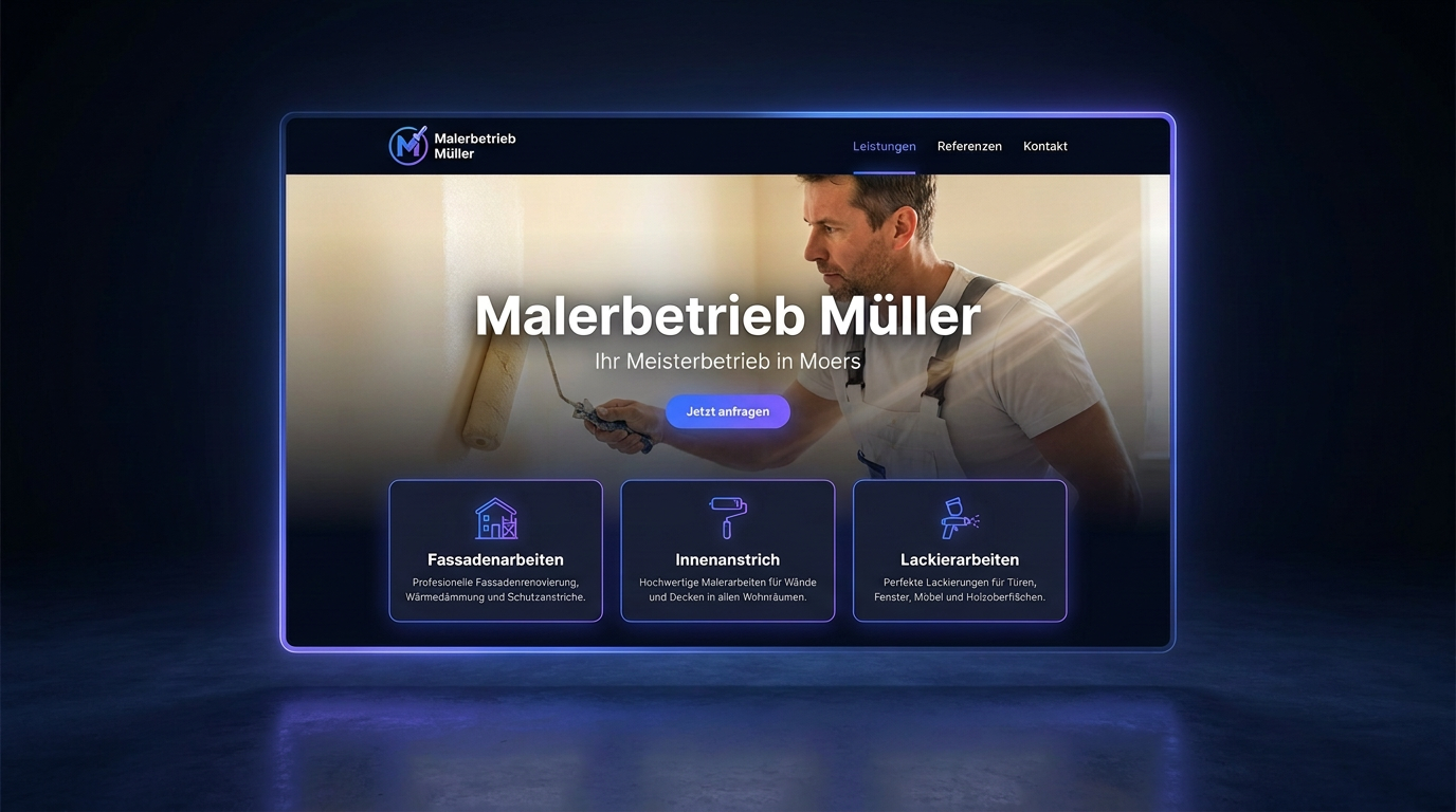 WebTando-Beispielwebsite